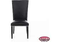 ssvr black inch standard seat height side chair  image   