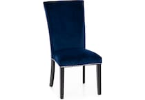 ssvr blue inch standard seat height side chair   