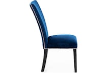 ssvr blue inch standard seat height side chair   