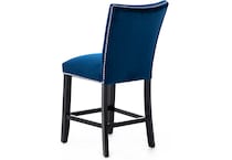 ssvr blue  inchcounter seat height side chair   