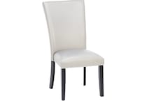 ssvr grey inch standard seat height side chair   
