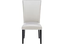 ssvr grey inch standard seat height side chair   