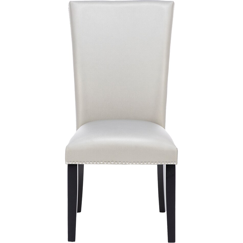 ssvr grey inch standard seat height side chair   