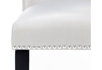 ssvr grey inch standard seat height side chair   