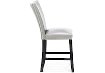 ssvr grey  inchcounter seat height side chair   