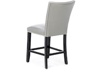 ssvr grey  inchcounter seat height side chair   