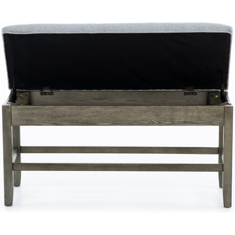 ssvr grey counter height bench   