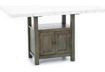 ssvr grey counter height rectangle p  