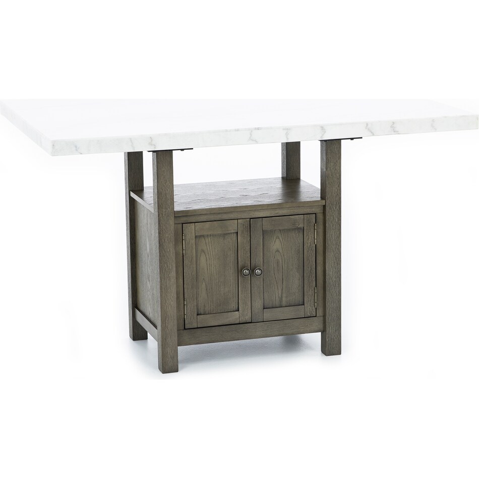 ssvr grey counter height rectangle p  