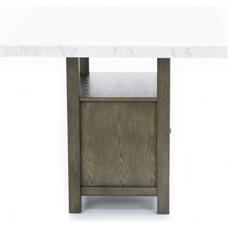 ssvr grey counter height rectangle p  