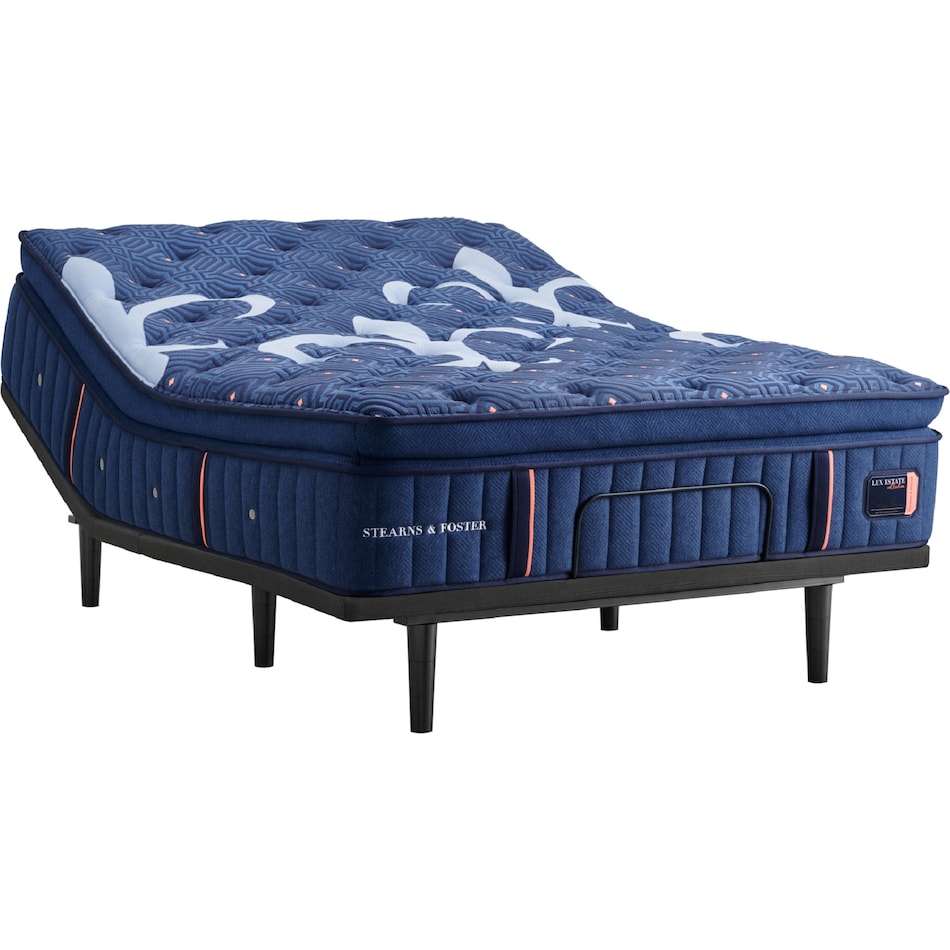 stearns lux estate blue queen   