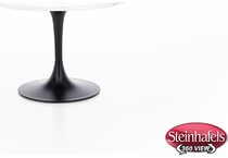 steve silver co black inch standard height round oval  image t  