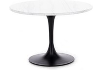 steve silver co black inch standard height round oval t  