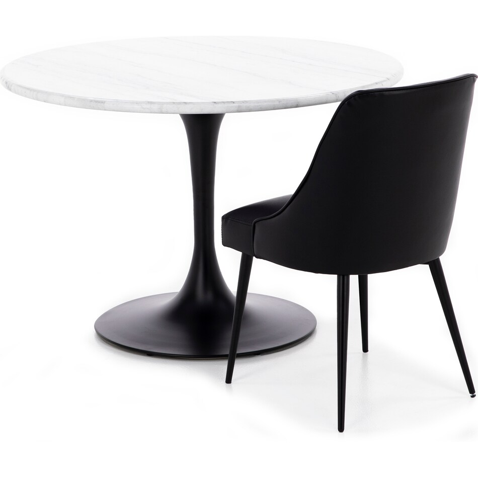 steve silver co black inch standard height round oval t  