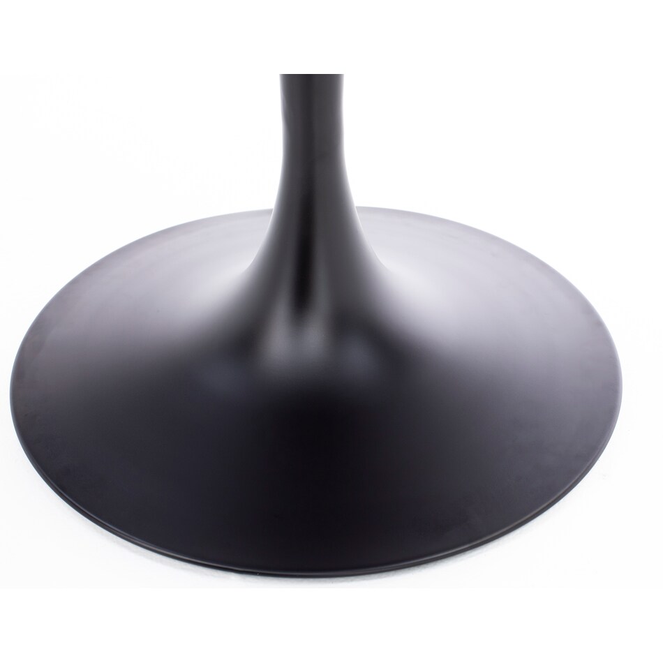 steve silver co black inch standard height round oval t  