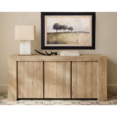 Trees In A Field Framed Print Under Glass 42"W x 30"H