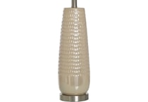 stlc beige table lamp   