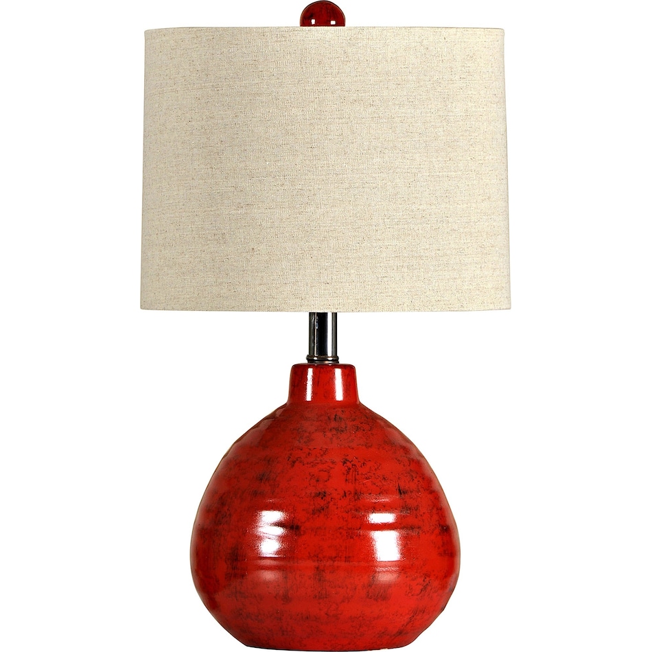 stlc beige table lamp   