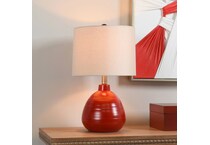 stlc beige table lamp   