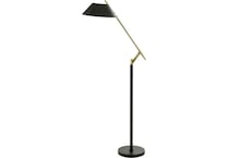 stlc black floor lamp   