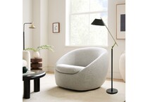stlc black floor lamp   