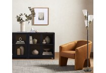 stlc black floor lamp   