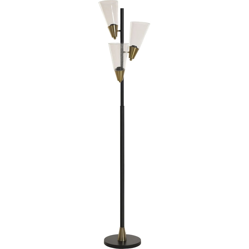stlc black floor lamp   