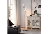 stlc black floor lamp   
