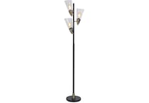 stlc black floor lamp   