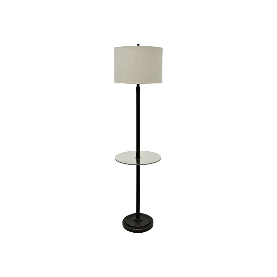 stlc black floor lamp   