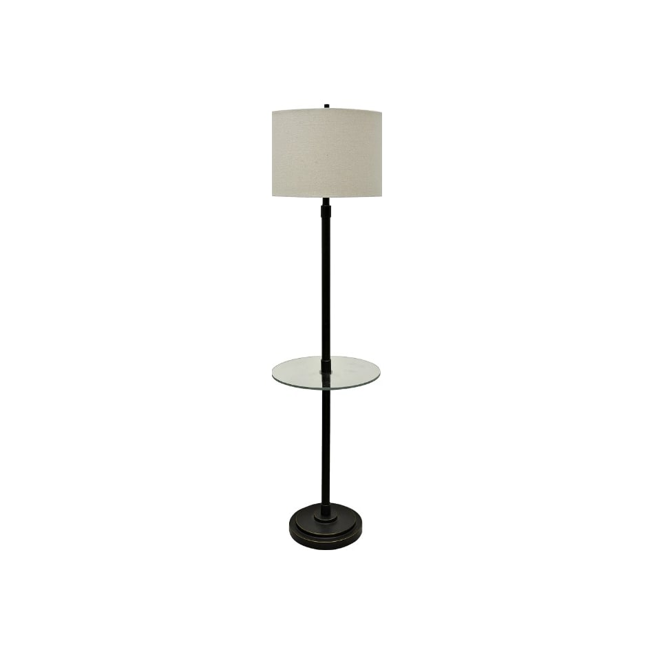 stlc black floor lamp   