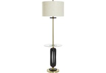 stlc black floor lamp   