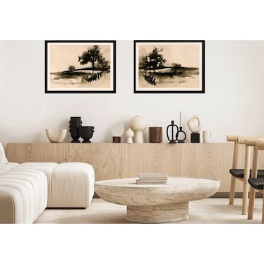 Inkscape I Framed Print Under Glass 26"W x 20"H