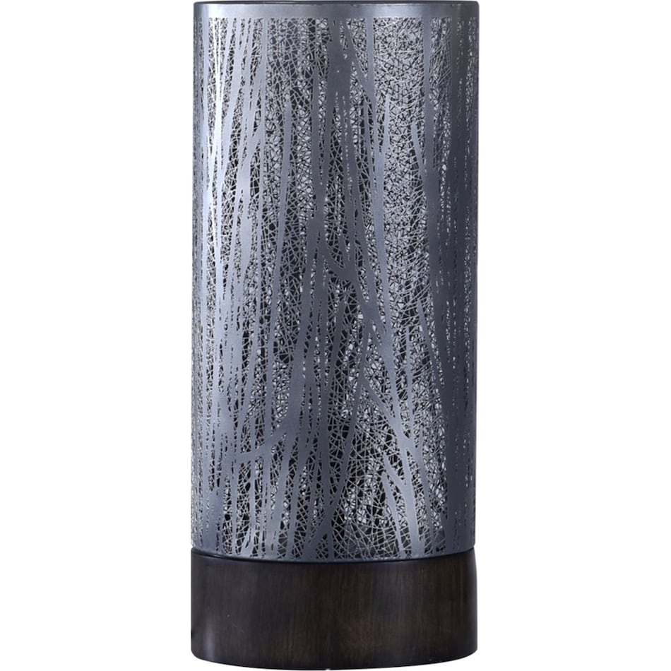 stlc black table lamp   