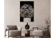 stlc black table lamp   