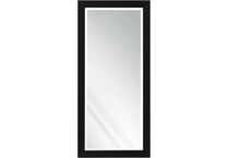 stlc black wall mirror   