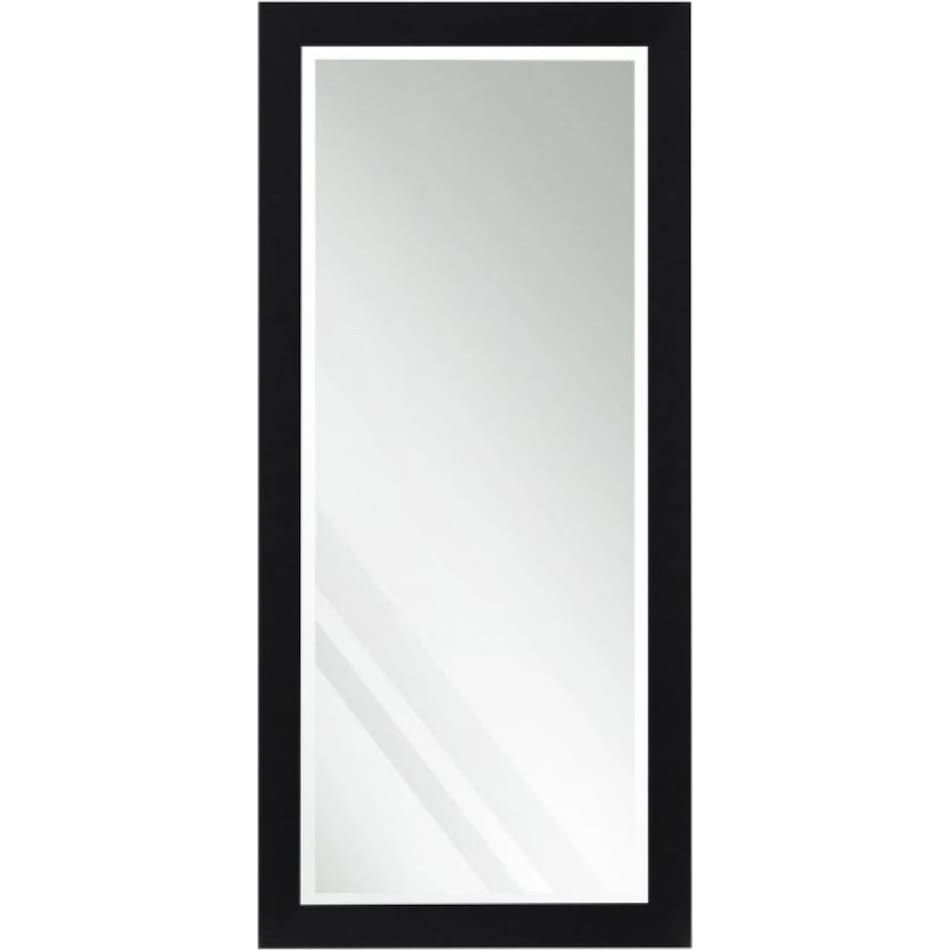 stlc black wall mirror   