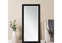 stlc black wall mirror   