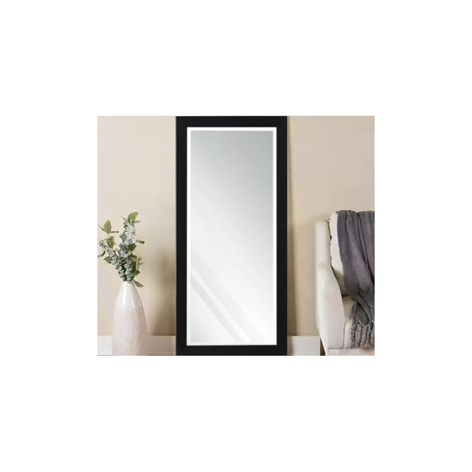 stlc black wall mirror   