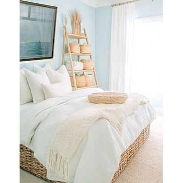 Window View Textured Framed Print 52"W x 36"H