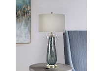 stlc blue table lamp   