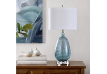 stlc blue table lamp   