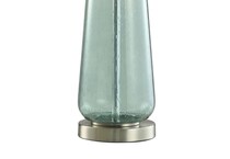 stlc blue table lamp   