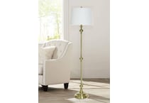 stlc brass floor lamp   