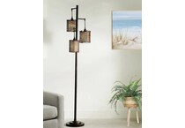 stlc bronze floor lamp   