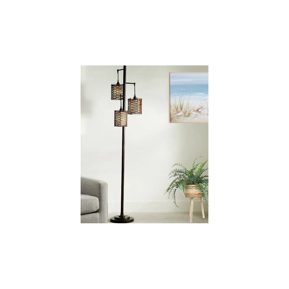 stlc bronze floor lamp   