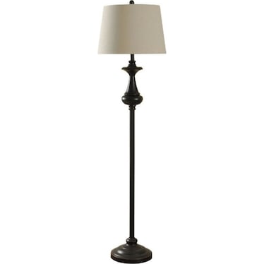 Bronze Floor Lamp 62"H