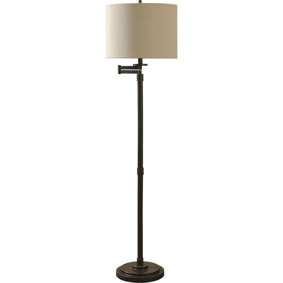 stlc bronze floor lamp   