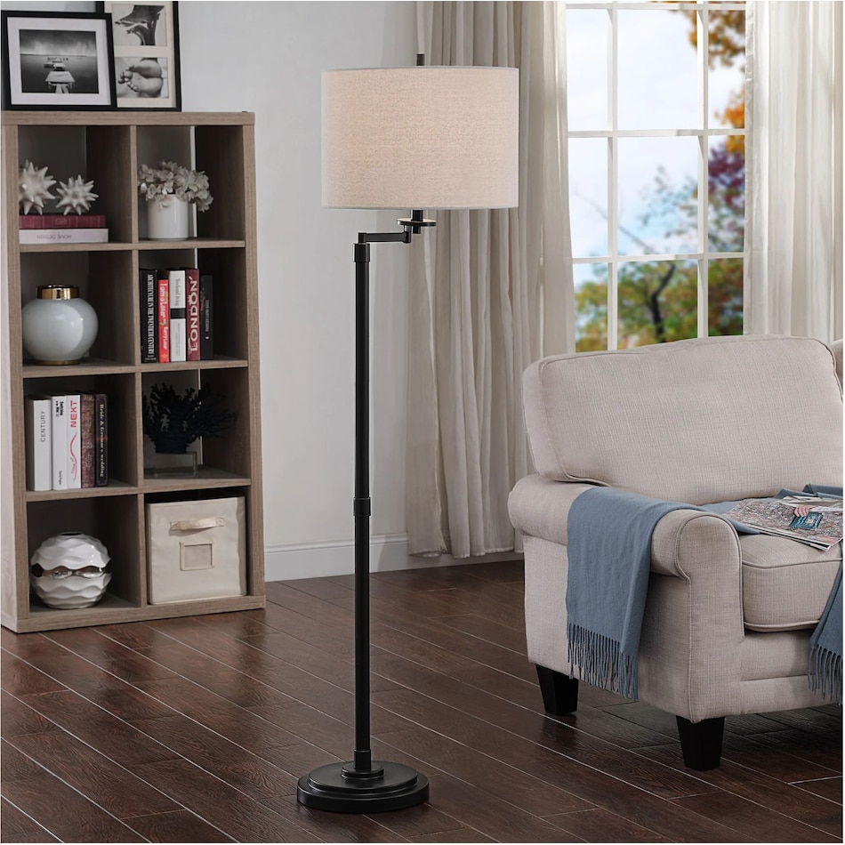 stlc bronze floor lamp   