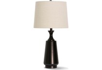 stlc bronze table lamp   